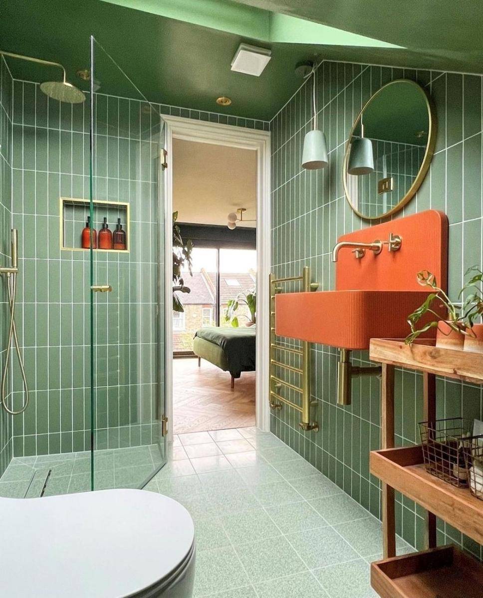 Desain Ruangan Warna Sage Green (instagram.com/adriana_interiors)
