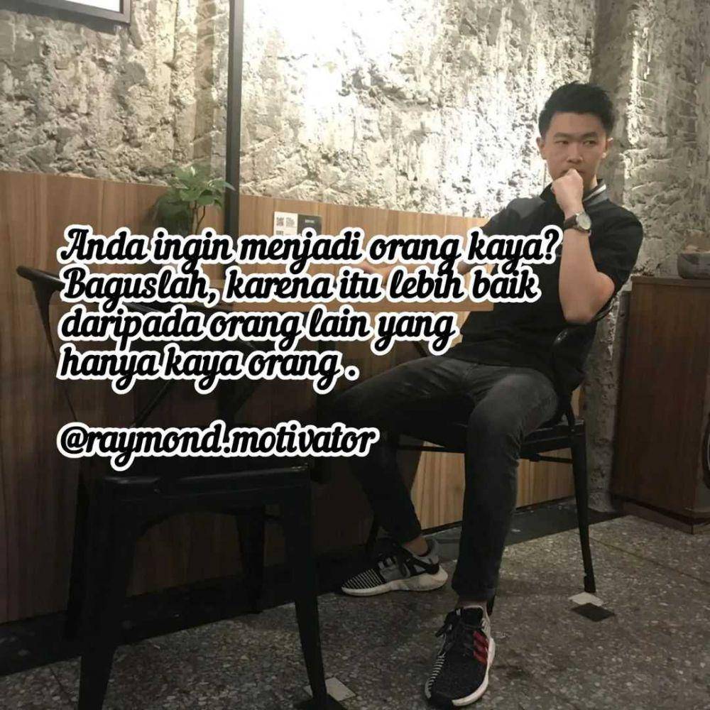 kalimat Raymond (instagram.com/raymond.motivator)