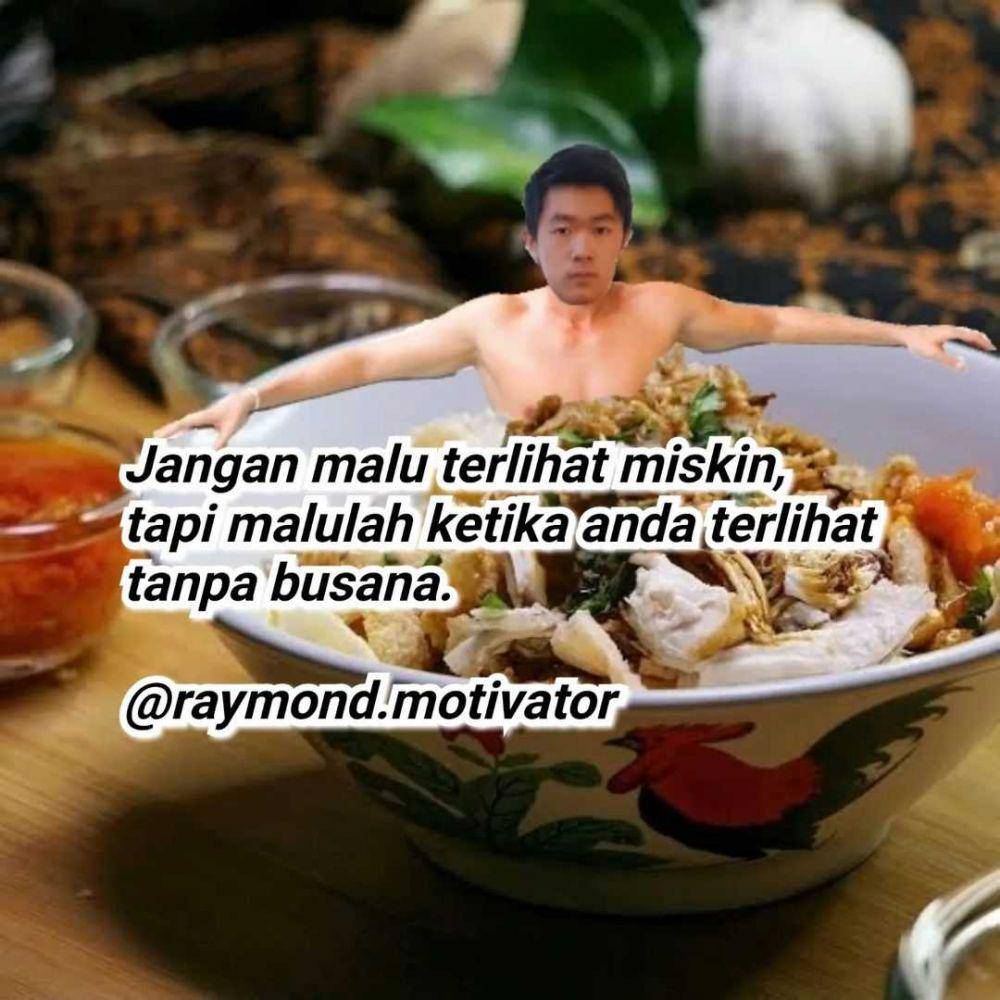 kalimat Raymond (instagram.com/raymond.motivator)