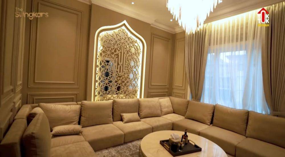 potret rumah Shireen Sungkar dan Teuku Wisnu setelah direnovasi (youtube.com/The Sungkars)