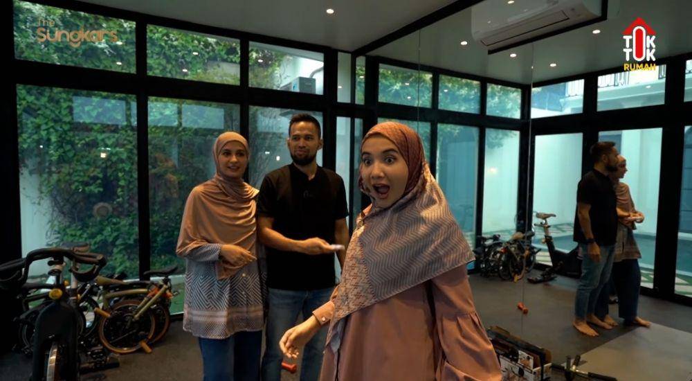 potret rumah Shireen Sungkar dan Teuku Wisnu setelah direnovasi (youtube.com/The Sungkars)
