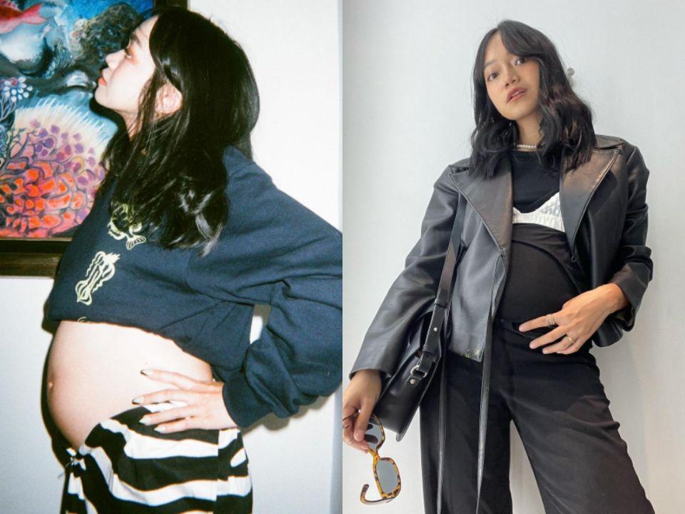 Menanti Anak Pertama, 9 Potret Fathia Izzati dengan Baby Bump