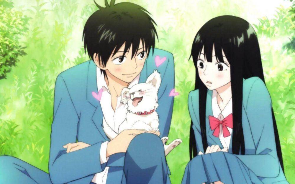 Cuplikan anime shoujo Kimi ni Todoke (dok. Production I.G/ Kimi ni Todoke)