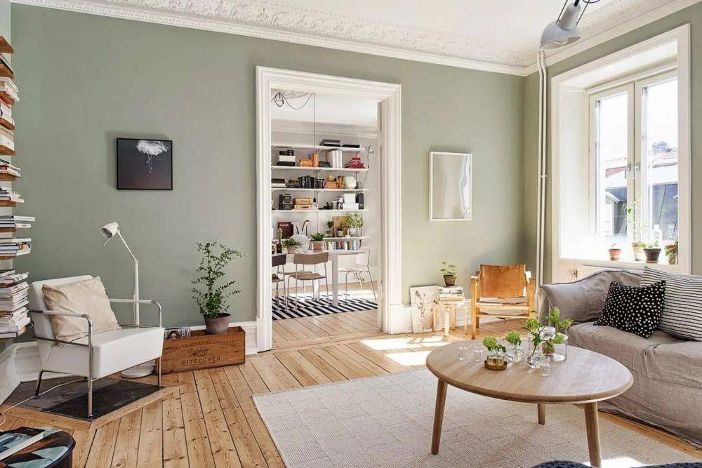 Desain Ruangan Warna Sage Green (apartmenttherapy.com)