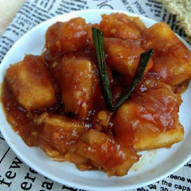 ilustrasi singkong gula merah (Yummy/andrenia giawati)