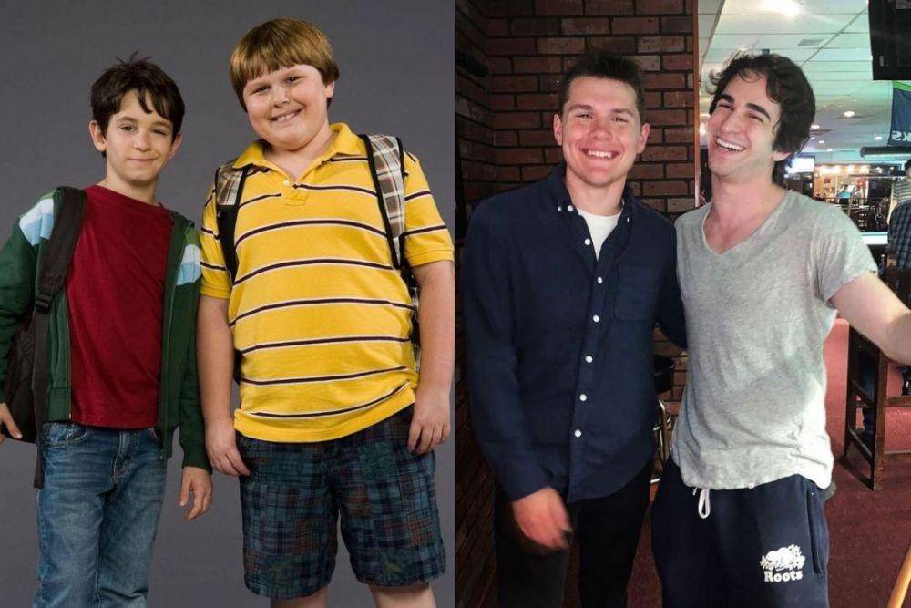 Potret Zachari Gordon dan Robert Capron. (Instagram.com/diaryofawimpykid)