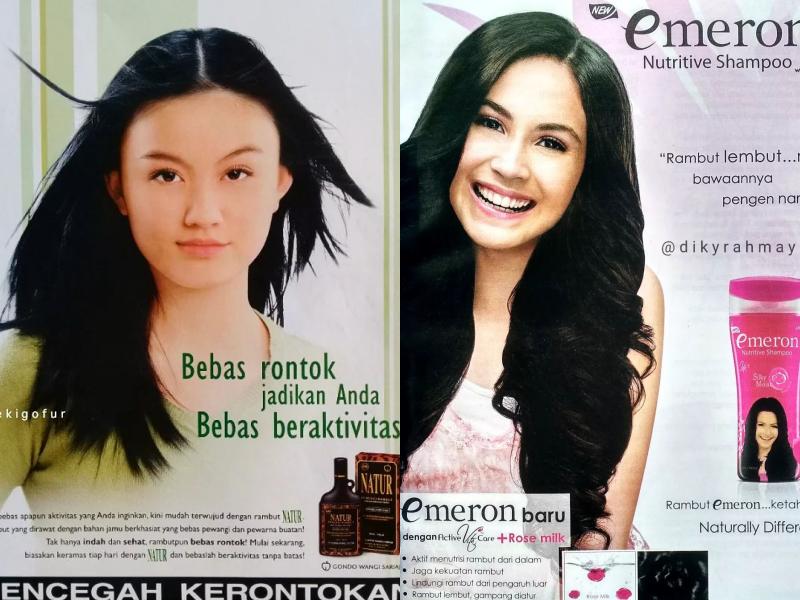 Bikin Pangling, 9 Penampilan Artis saat Jadi Bintang Iklan Sampo Jadul