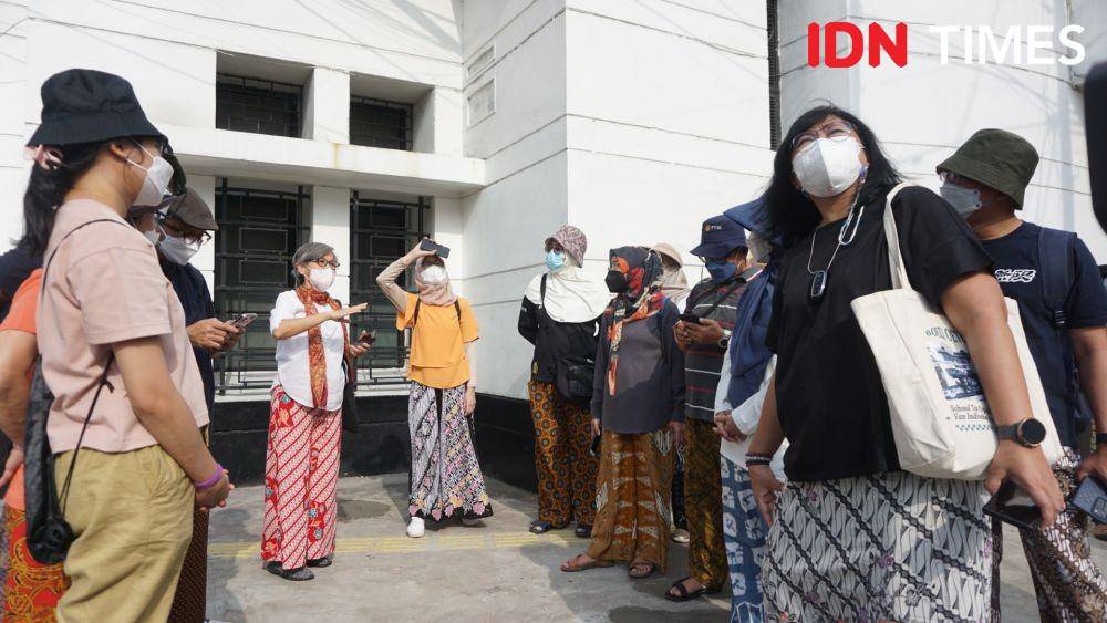 Alumni arsitek UI 1989 melakukan trip ke Medan, lihat bangunan tua (IDN Times/Indah Permata Sari)