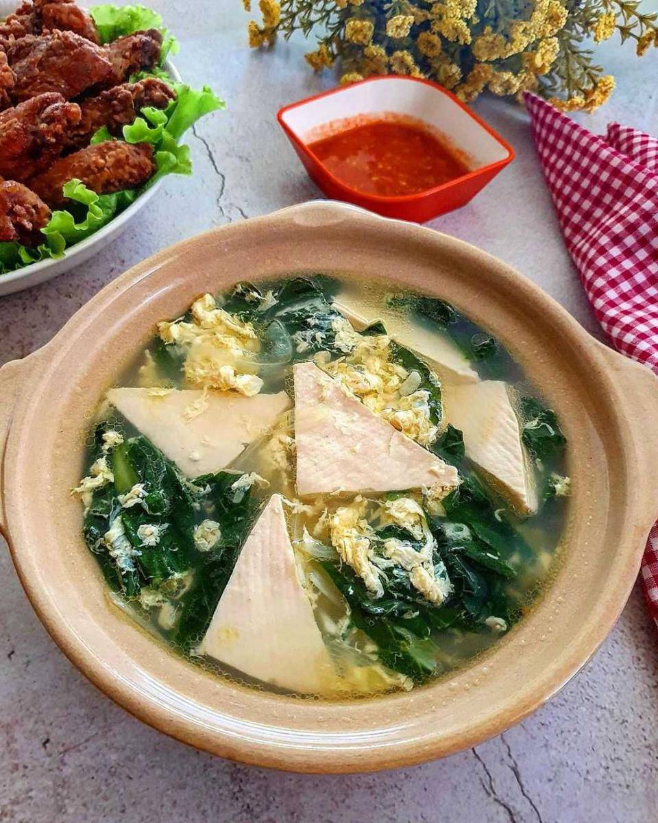 Tahu kuah telur (instagram.com/yscooking)