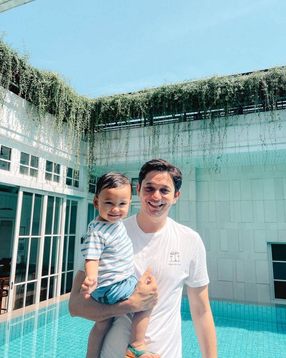potret Andrew Andika dan baby Eshan (instagram.com/andrewandika)
