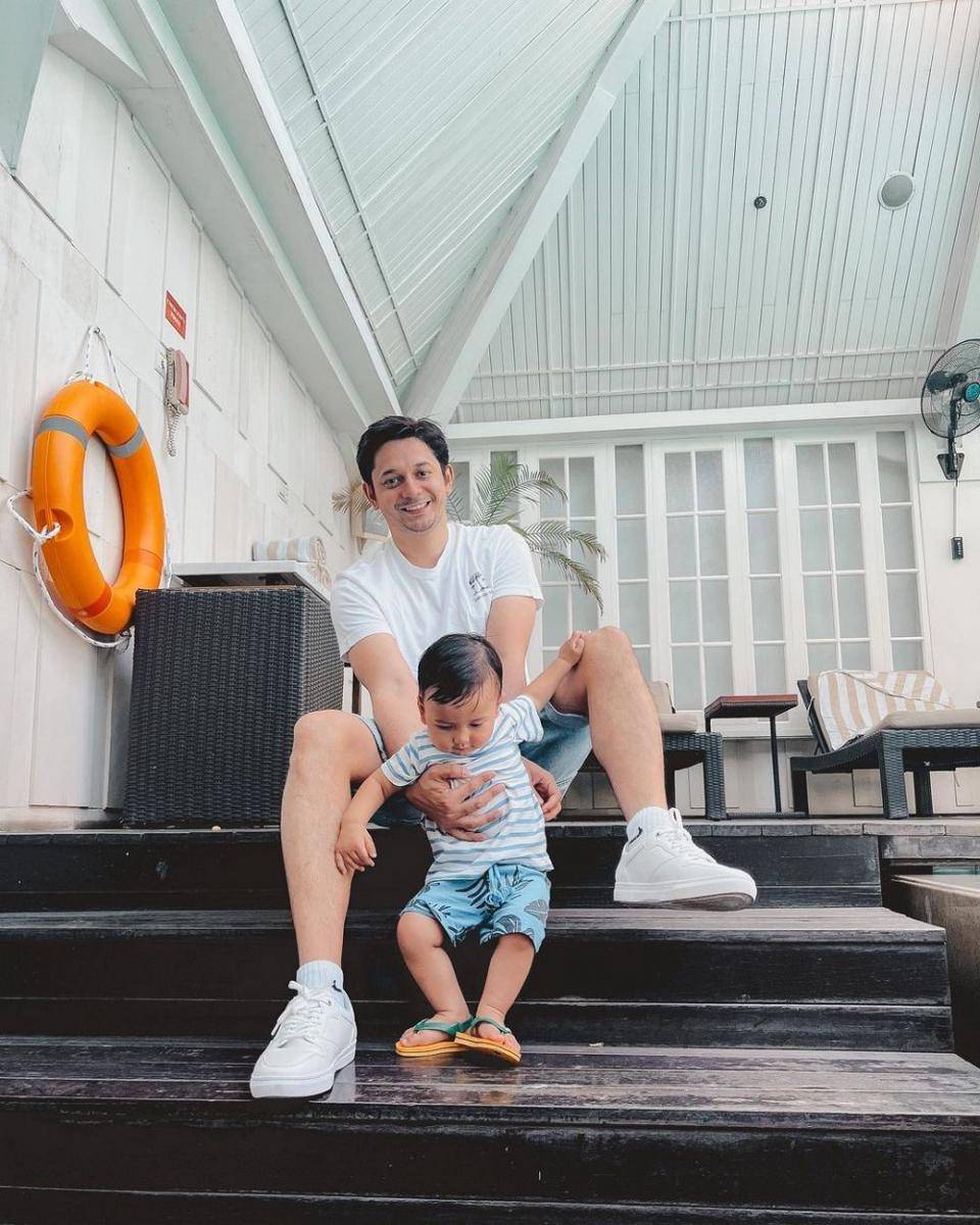 potret Andrew Andika dan baby Eshan (instagram.com/andrewandika)