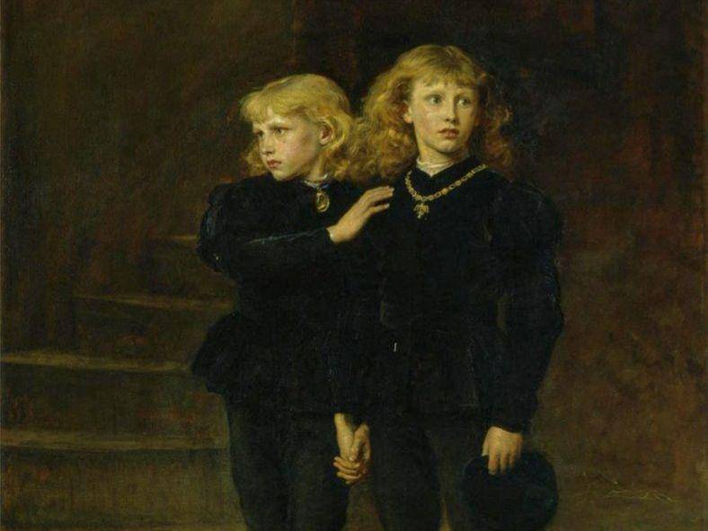 ilustrasi dua Pangeran di Menara (commons.wikimedia.org/John Everett Millais)