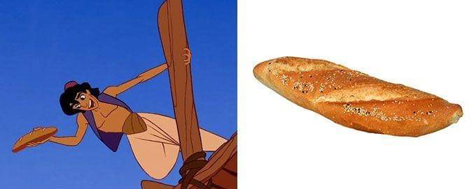 Potret makanan Baguette (dok. Disney/ Aladdin)