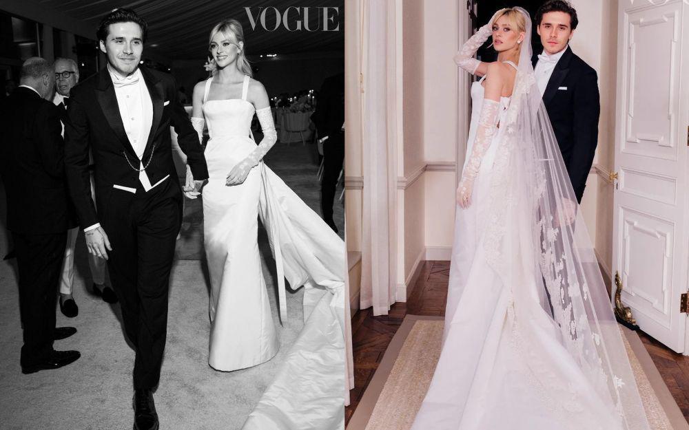 9 Potret Pernikahan Brooklyn-Nicola, Beckham Family Disorot