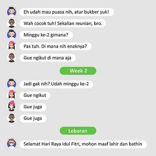 chat buka puasa bareng (instagram.com/ulalastore.offc)