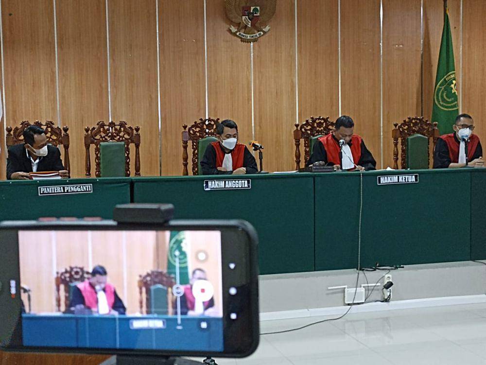 Sidang vonis Tubagus Joddy di PN Jombang. IDN Times/Zainul Arifin