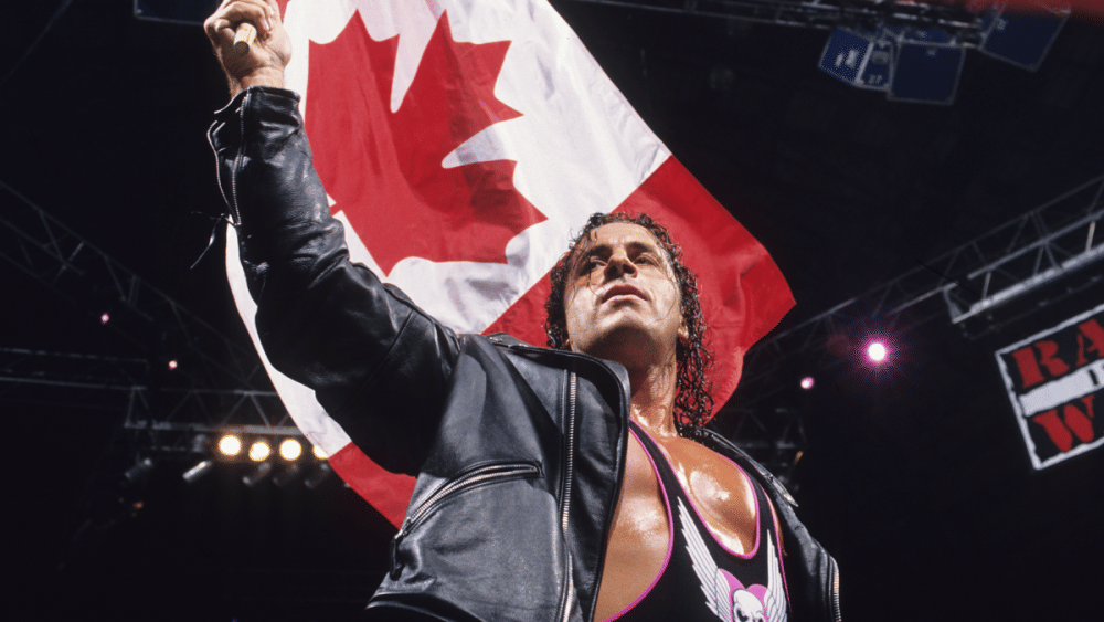 Potret Bret Hart (WWE/ Roman Reigns)