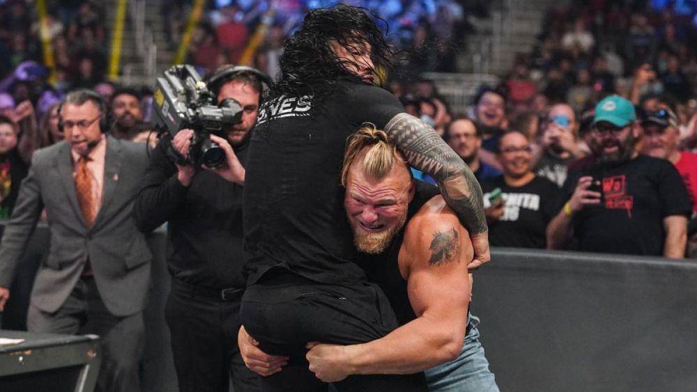Potret Roman Reigns vs Brock Lesnar (dok. WWE/ Roman Reigns)