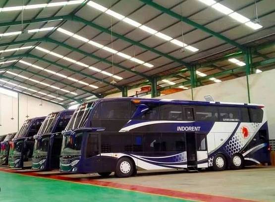 Armada bus PO Indorent (Instagram/@indorent_bus)