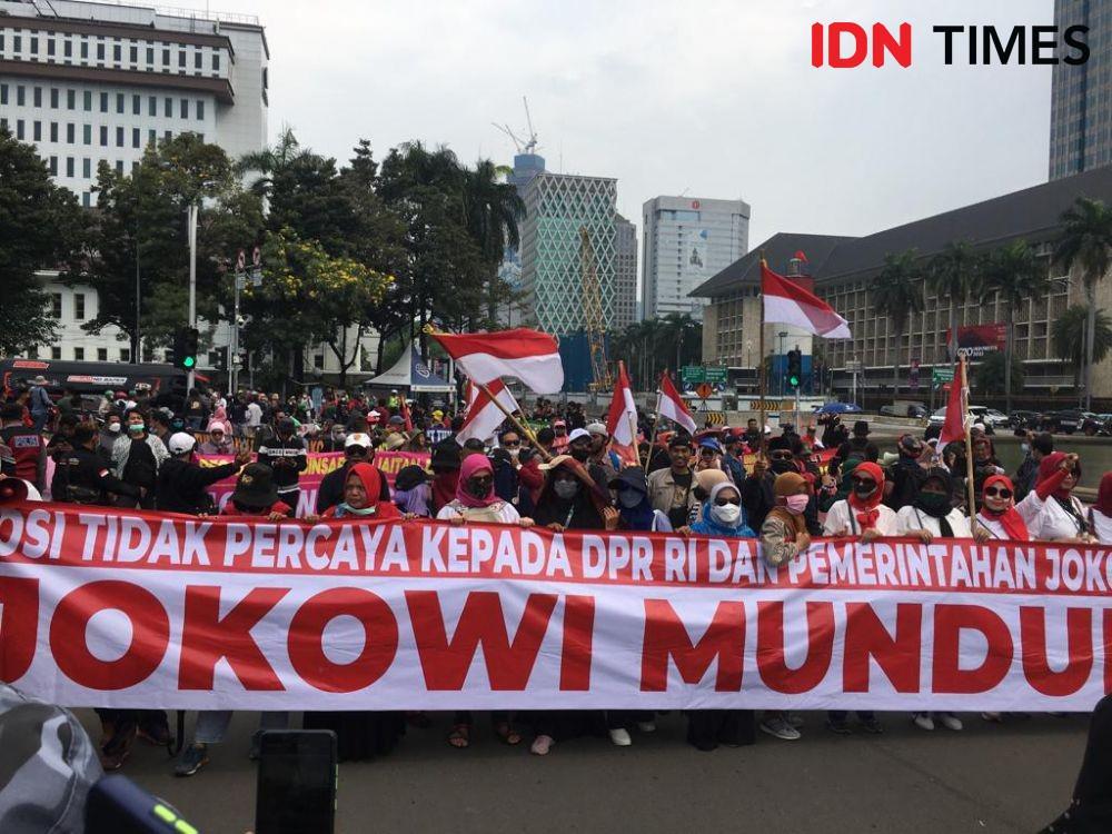 Aksi Unjuk Rasa Digelar di 3 Titik Kawasan Jakarta, Hindari Jalan Ini