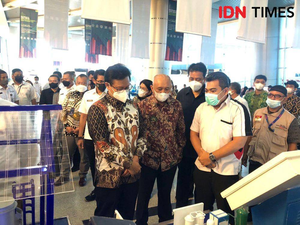 Business Matching Produk UMKM Tahap II di Gedung Smesco, Jakarta. (IDN Times/Vadhia Lidyana)