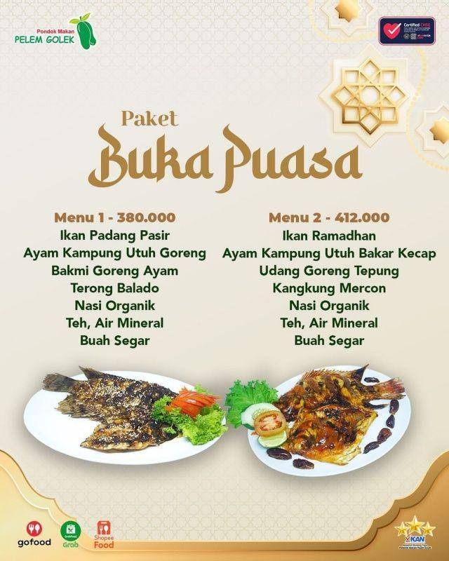 Rekomendasi Tempat Buka Bersama di Yogyakarta (instagram.com/pelemgolek)