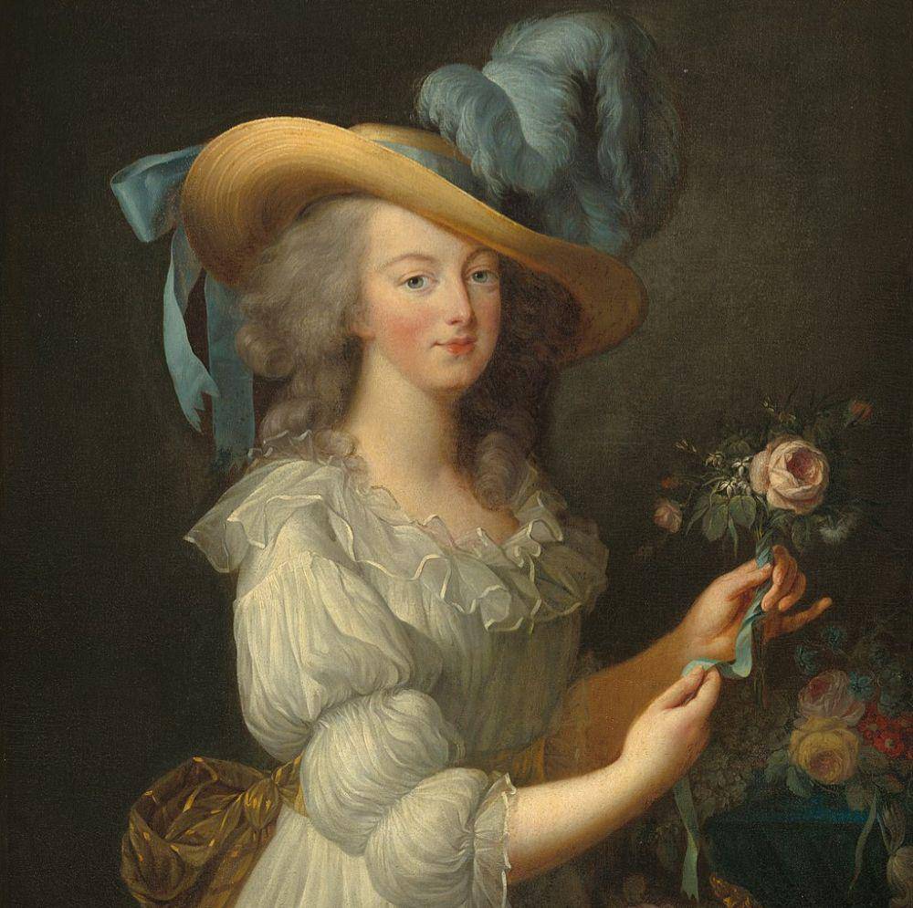 Lukisan Marie-Antoinette, Ratu Prancis, yang dilukis oleh lisabeth Vigée Le Brun dan dipamerkan untuk pertama kalinya di Salon de Paris tahun 1783. (commons.wikimedia.org/Élisabeth Louise Vigée Le Brun)