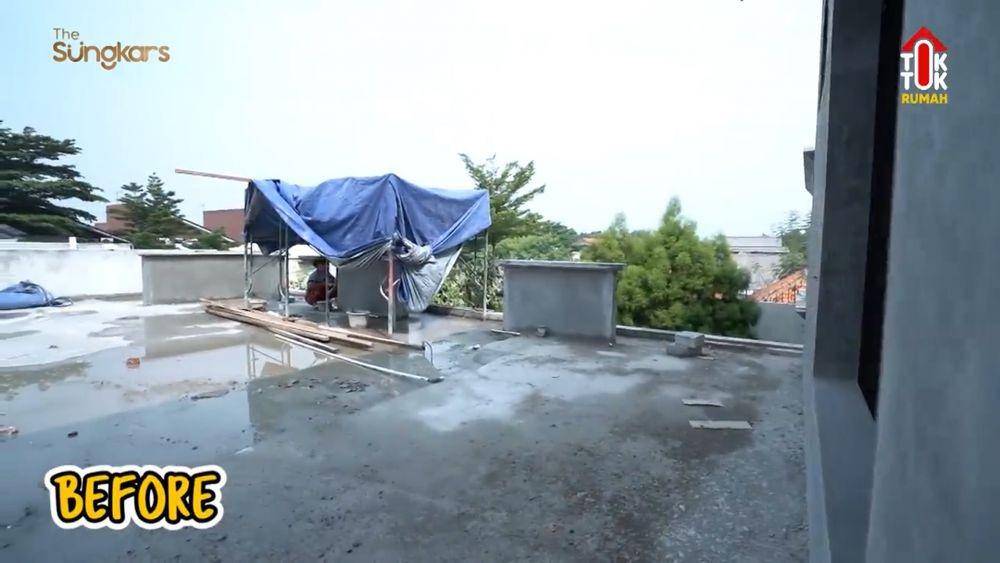potret rooftop Shireen Sungkar (youtube/The Sungkars)