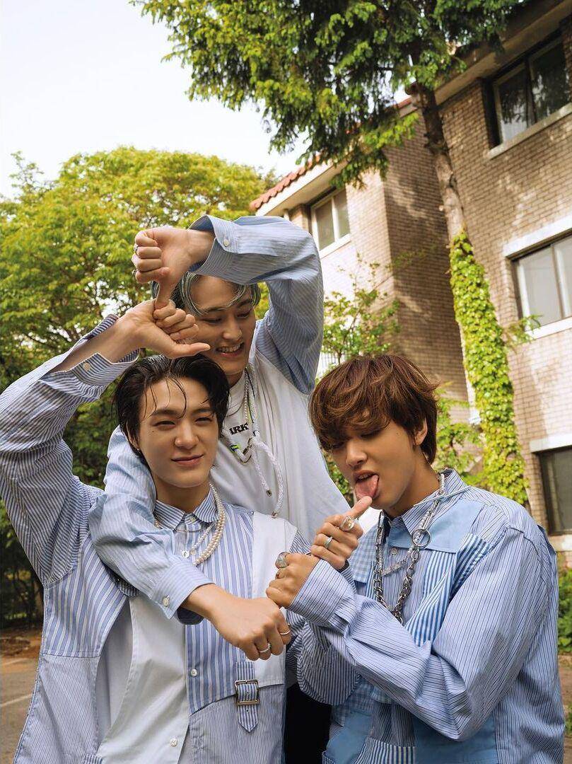 Mark, Jeno, Haechan NCT (instagram.com/nct_dream)