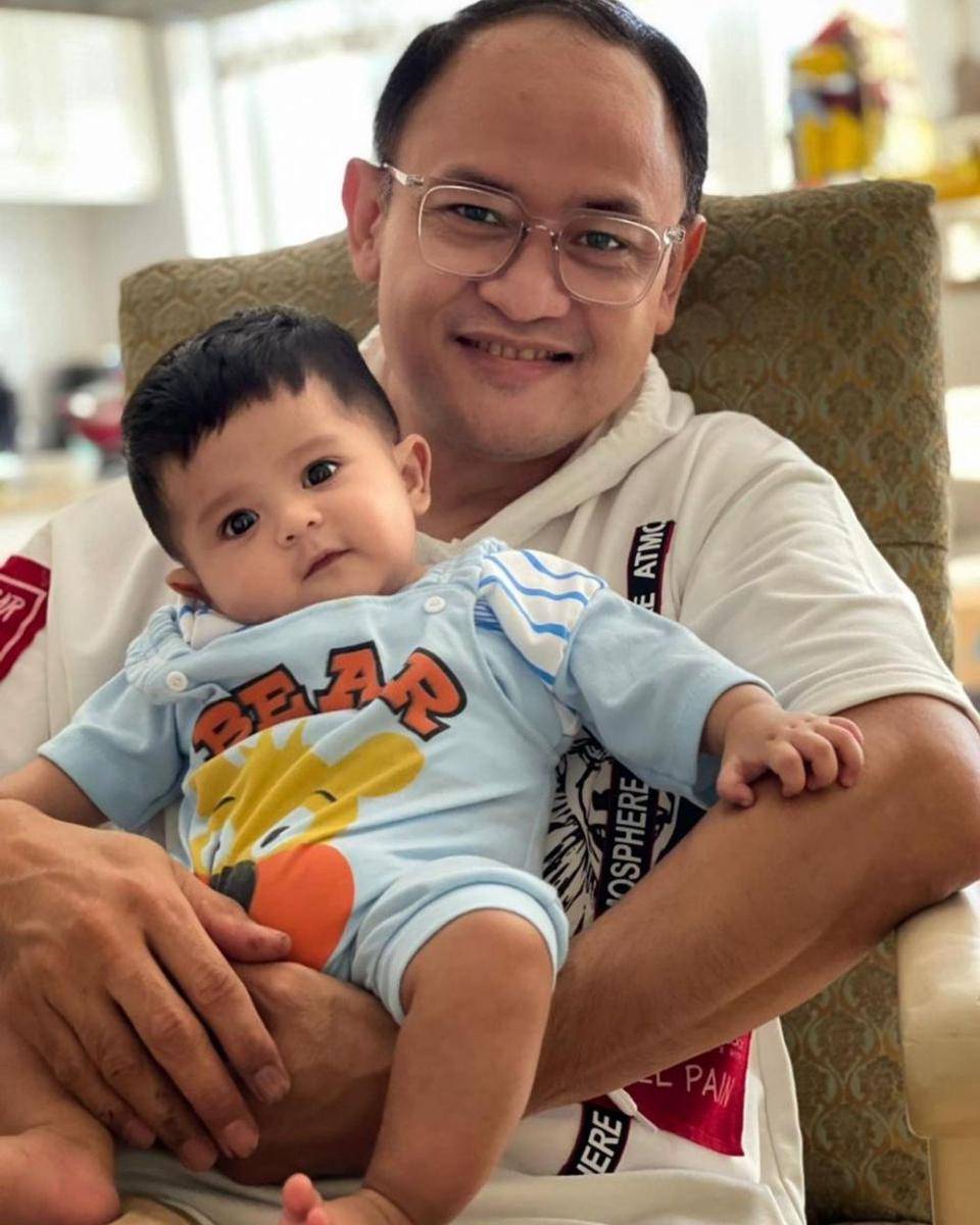 potret Satrio Dewandoro dan baby Syaki (instagram.com/satriodewandoro)