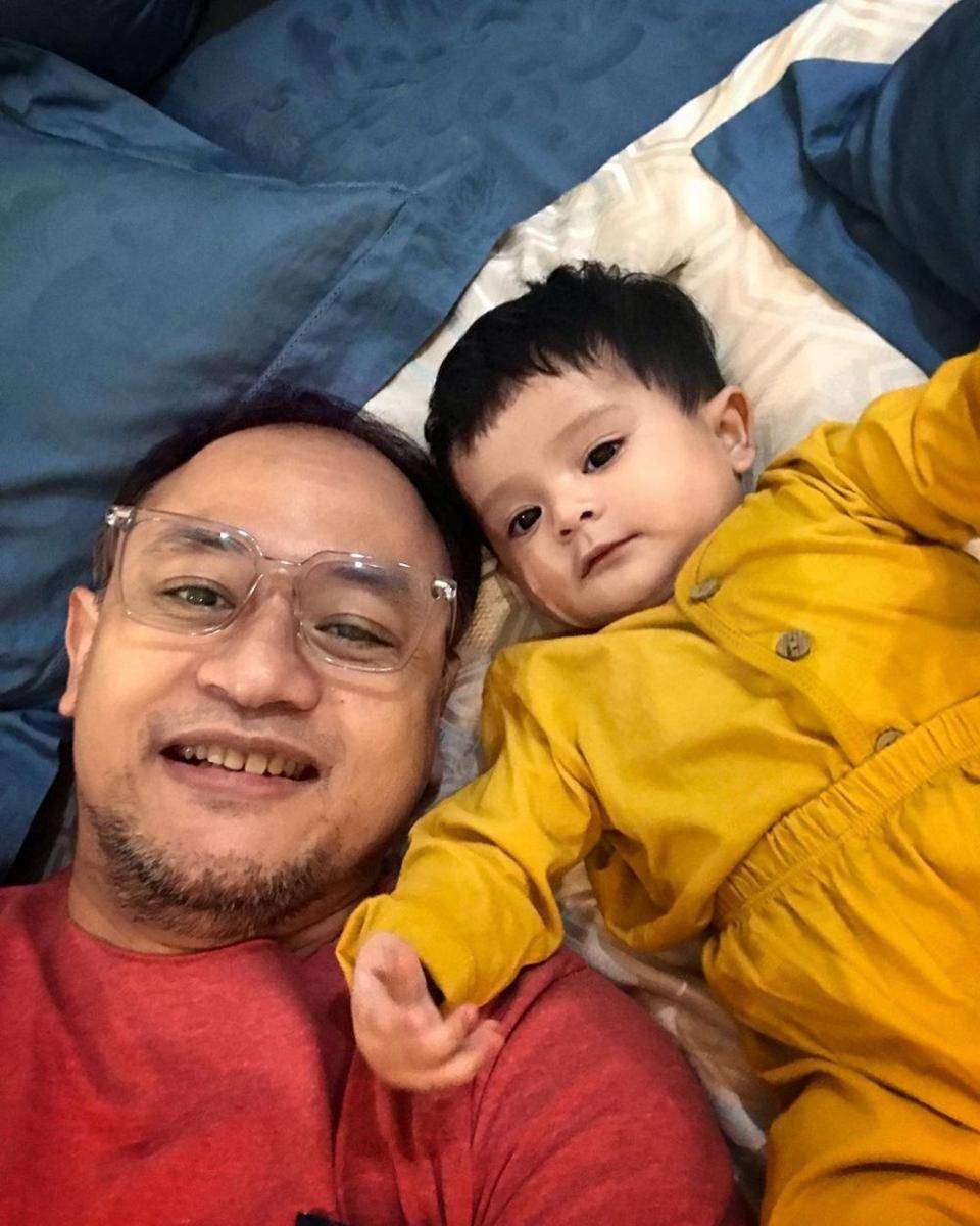 potret Satrio Dewandoro dan baby Syaki (instagram.com/satriodewandoro)