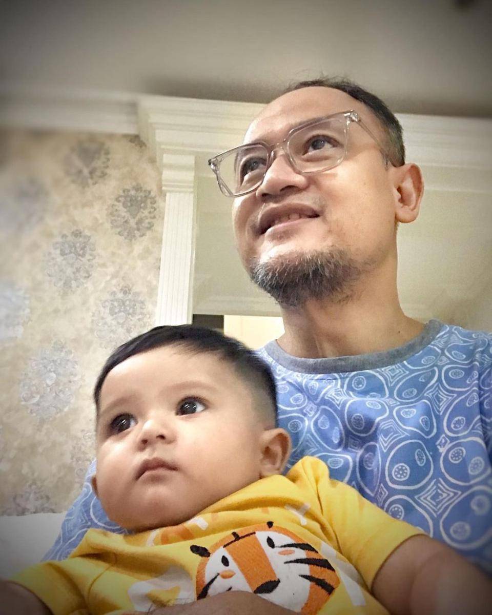 potret Satrio Dewandoro dan baby Syaki (instagram.com/satriodewandoro)