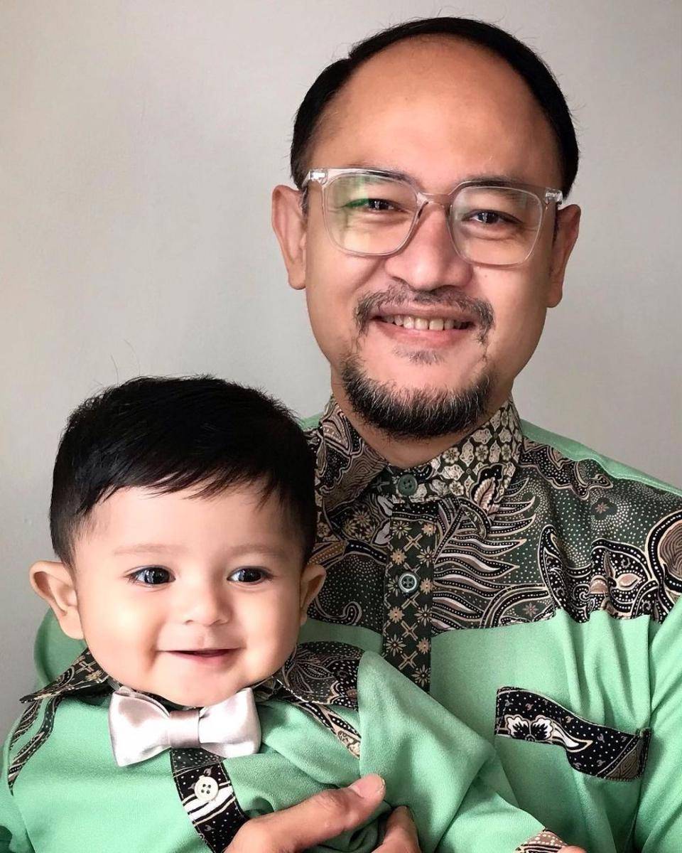 potret Satrio Dewandoro dan baby Syaki (instagram.com/satriodewandoro)