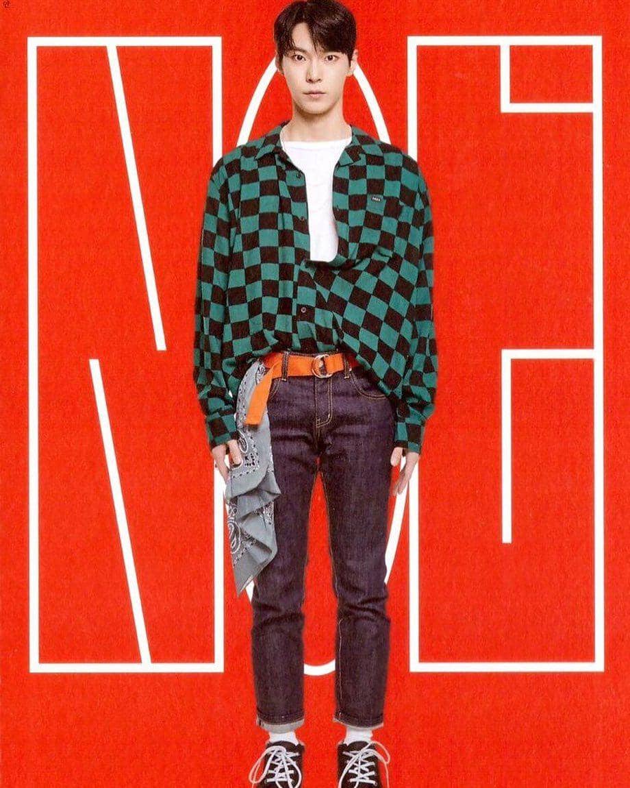 kemeja Doyoung NCT (instagram.com/nctunited00)