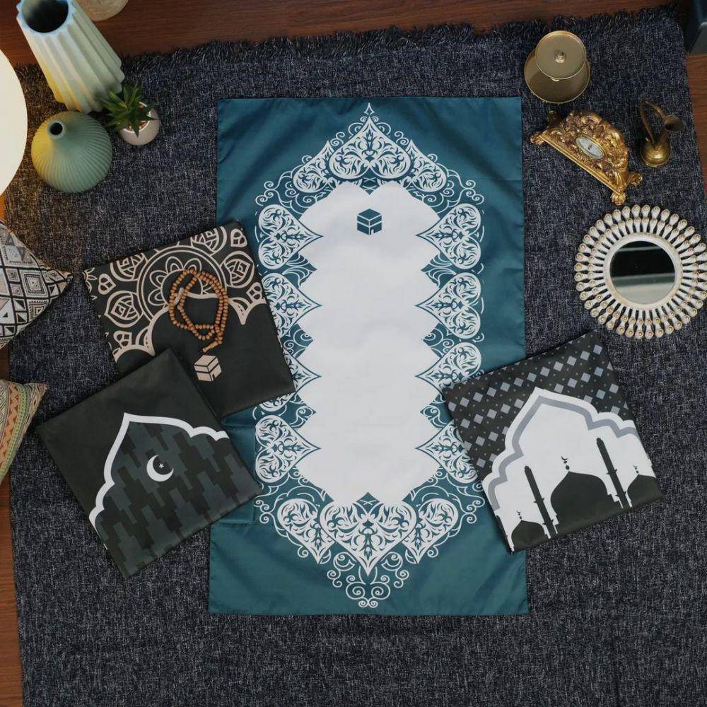 ilustrasi sajadah travel (instagram.com/alifmodernwear)