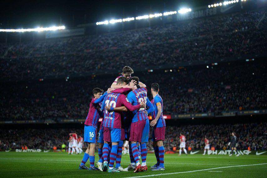 Barcelona menang 4-0 atas Athletic Bilbao pada 27 Februari 2022. (instagram.com/pablogavi)