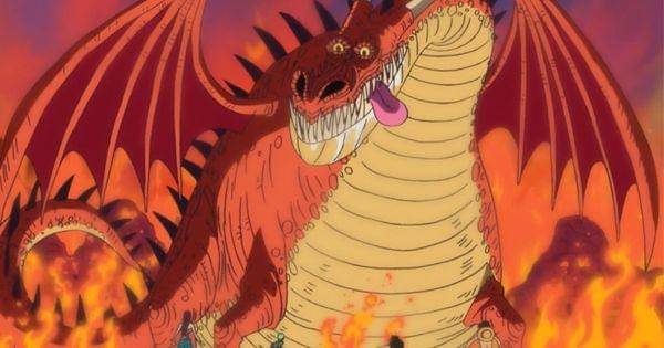 Naga yang ditemui kelompok Luffy di Punk Hazard ( Dok. Toei Animation / One Piece )
