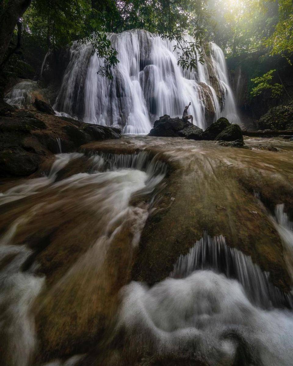 potret Air Terjun Oenesu (Instagram.com/novian_altelucav)