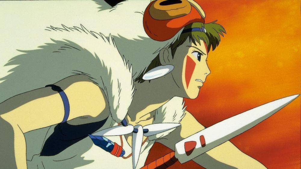 Potret Ashitaka (dok. Netflix/ Princess Mononoke)