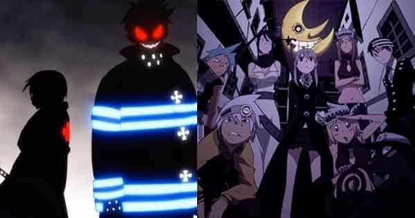 Para protagonis FIre Force dan Soul Eater ( Dok. David Producutin / Fire Force  ) ( Dok. Bones / Soul Eater )