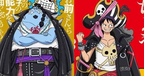 Kostum Luffy dan Jinbei dalam One Piece Film Red ( https://twitter.com/OP_FILMRED )