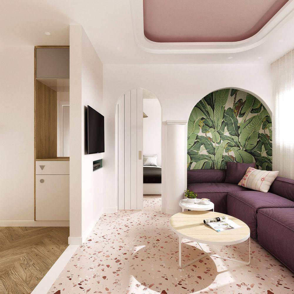 Desain Interior Warna Ungu (home-designing.com)