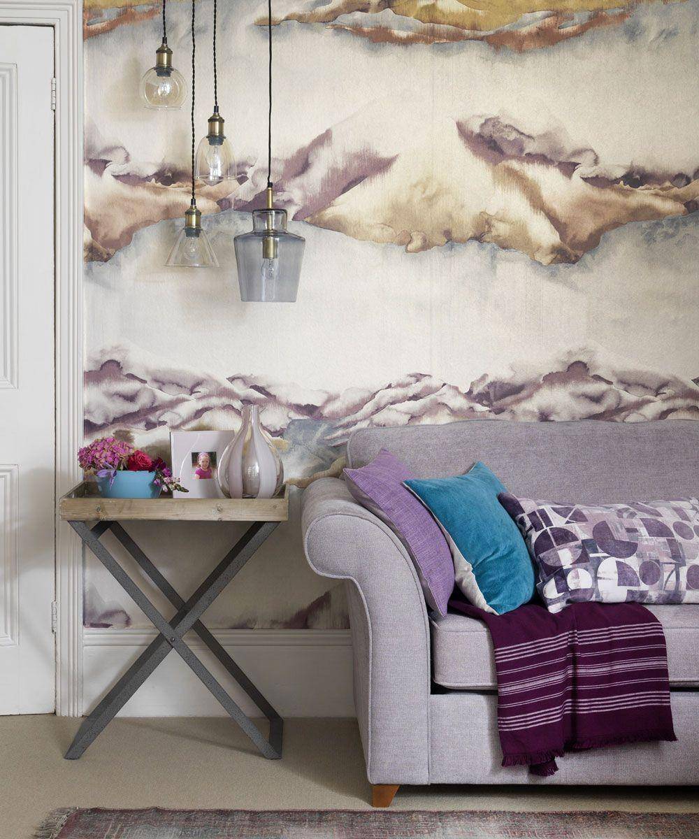 Desain Interior Warna Ungu (idealhome.co.uk)