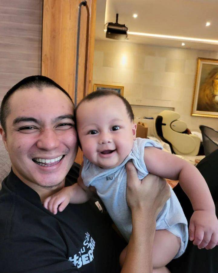 potret Baim Wong dan Kenzo (instagram.com/baimwong)