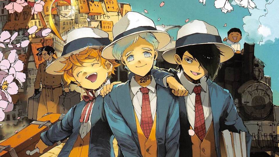 arc Goldy Pond Battle (dok. Shueisha/The Promised Neverland)