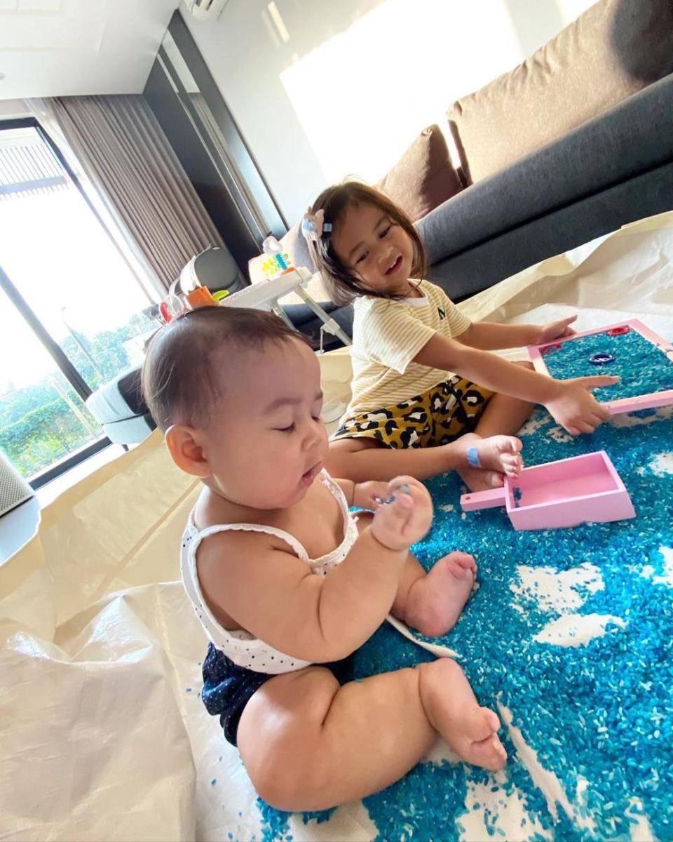 potret Ansara Maisadipta dan Aruni Damina Tamin (instagram.com/cacatengker)
