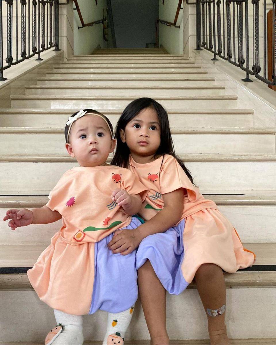 potret Ansara Maisadipta dan Aruni Damina Tamin (instagram.com/cacatengker)