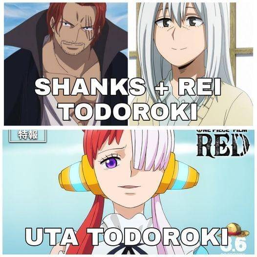 Ketika Shanks sampai crossover ke My Hero Academia ( facebook.com/ Fachrul Razi )