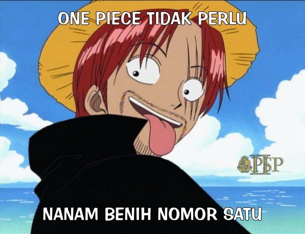 Kelakuan Shanks di lautan selama ini ( facebook.com/ Fakhri Ega )