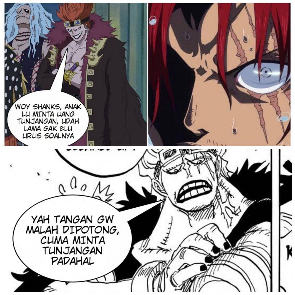 Alasan mengapa Kid kehilangan lengannya  ( facebook.com/ Fachrul Razi )